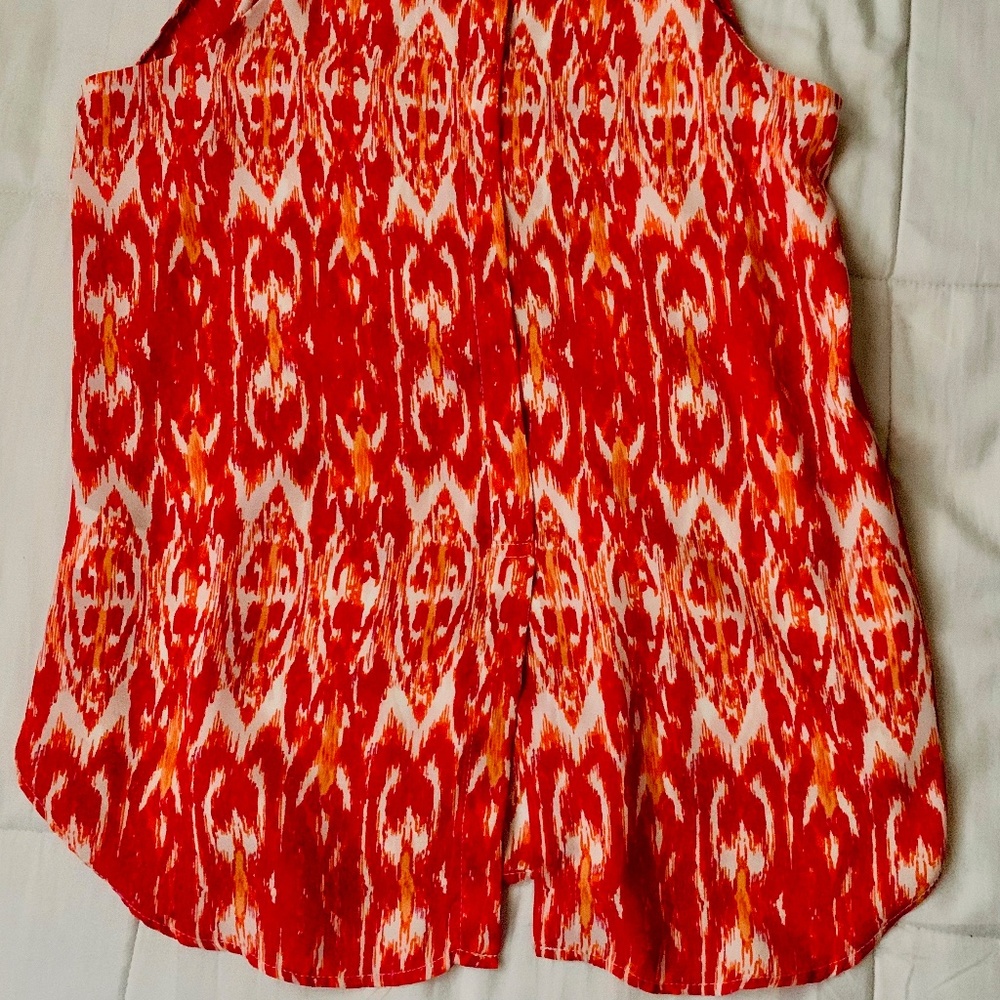 Mercer Madison Multicolored short sleeve blouse